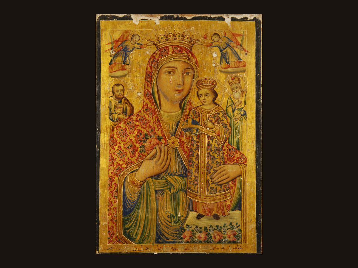 Icon of the Virgin and Child (EHI.0140), on the list for the second conservation phase.