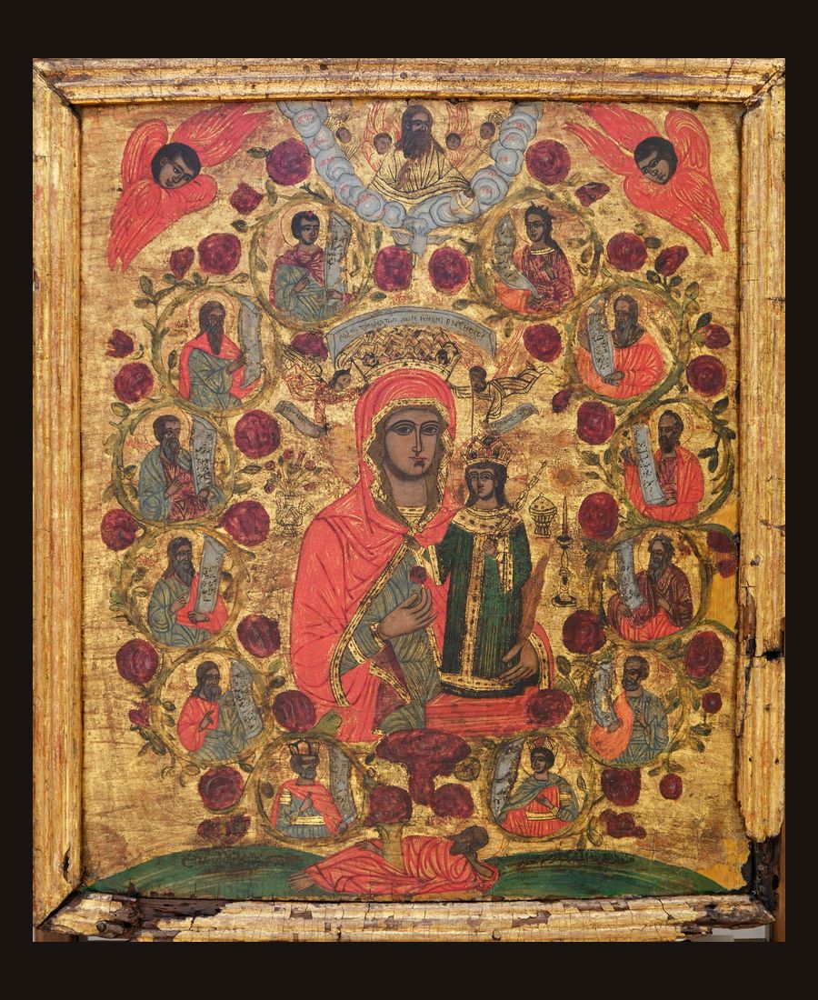 Tree of Jesse, 1705, Melkite school of Aleppo
